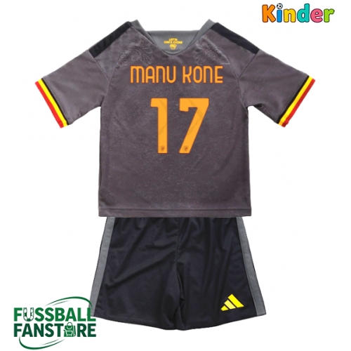 AS Roma Manu Kone #17 Replik 3rd trikot Kinder 2026-27 Kurzarm (+ Kurze Hosen)